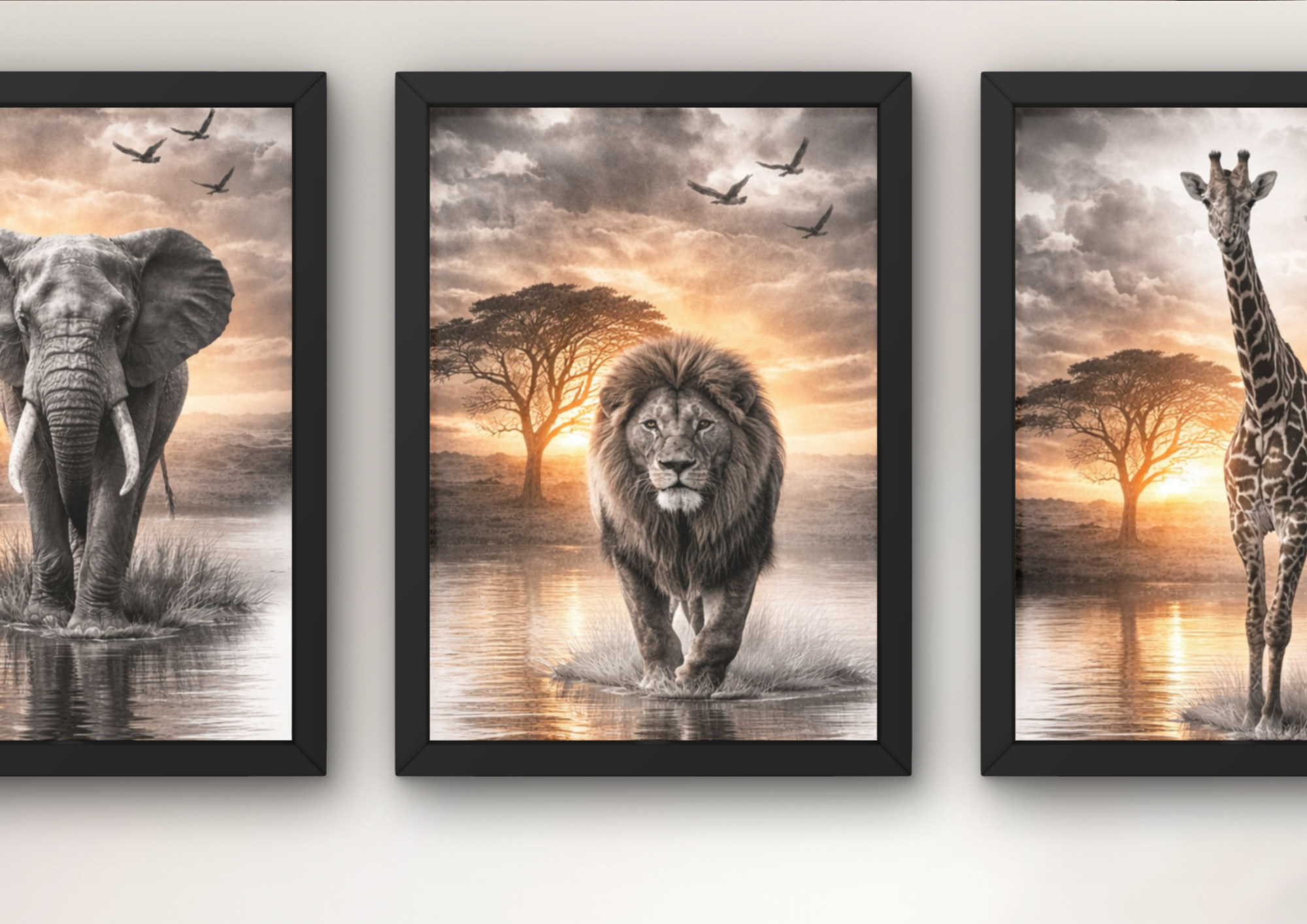 Wanddecoratie sets voor de slaapkamer