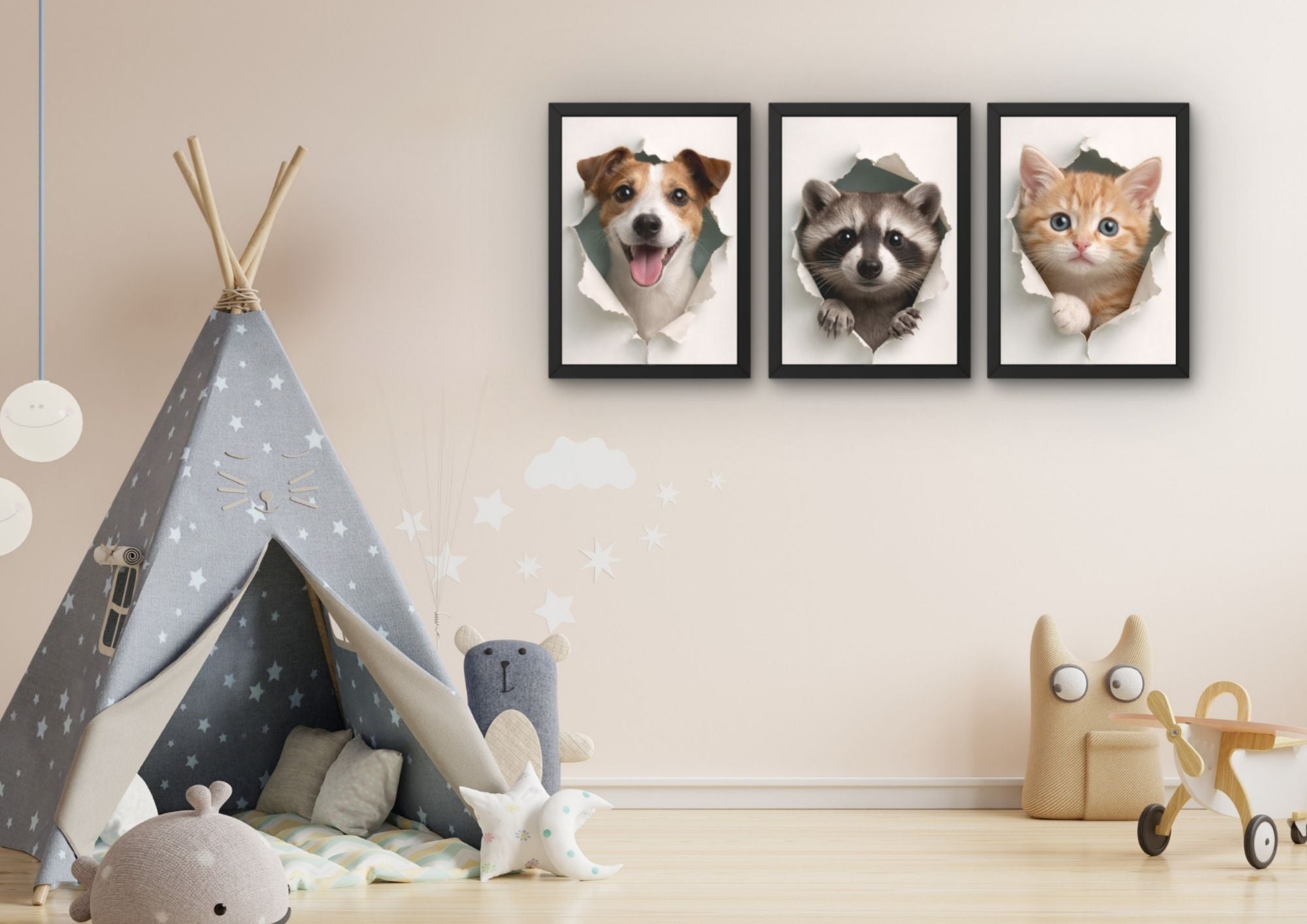 dierenposter kinderkamer