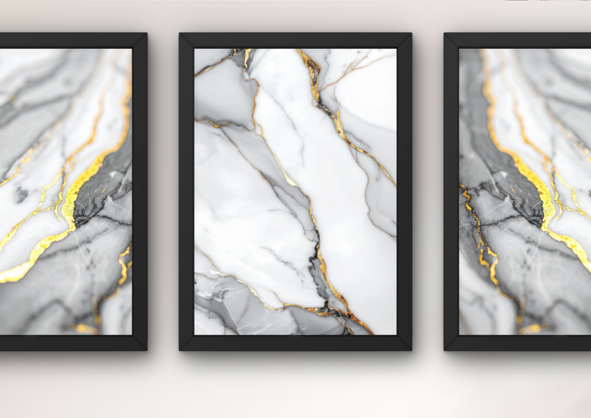 moderne marmer wanddecoratie woonkamer