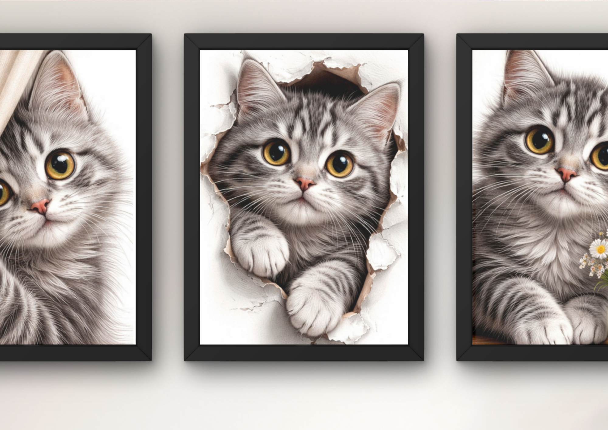 wanddecoratie katten liefhebber