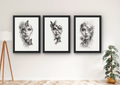 vrouw wanddecoratie met betekenis