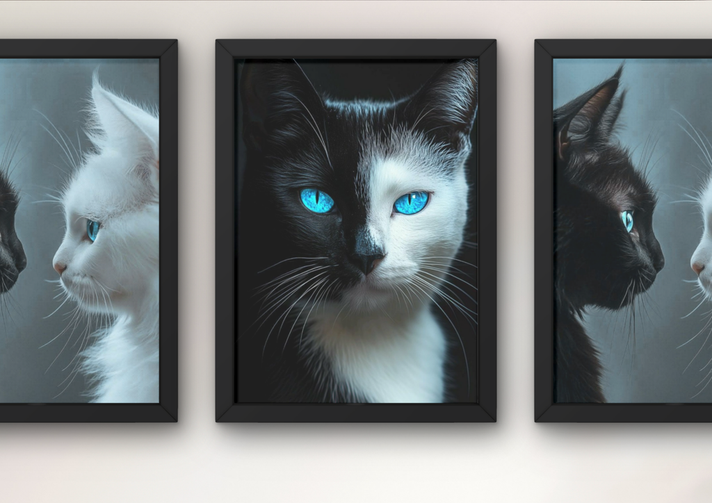dieren wanddecoratie woonkamer katten